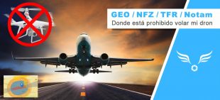 Zonas totalmente prohibida para vuelo de dron