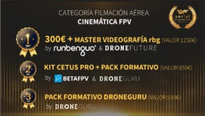 Premios filmacion cinematica FPV