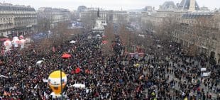 Uso de drones en manifestaciones y concentraciones