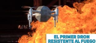 Dron resistente al fuego FireDrone