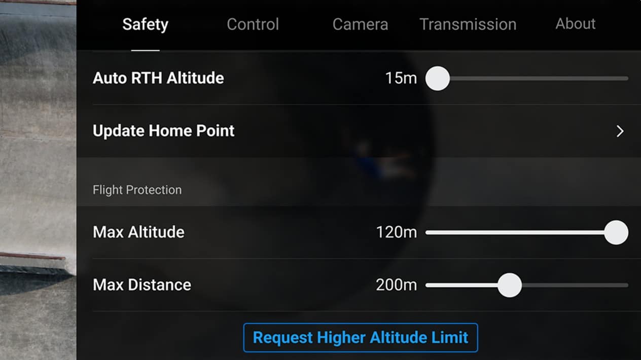 DJI FLY APP 1.12.3