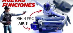 Dji Mini 4 Pro y dji air 3 nuevo firmware